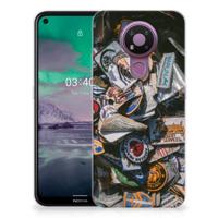 Nokia 3.4 | Siliconen hoesje | met foto Badges Nokia 3.4 | Siliconen hoesje | met foto Badges