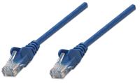 Intellinet 326018 RJ45 Netwerkkabel, patchkabel CAT 5e U/UTP 20.00 m Blauw 1 stuk(s)