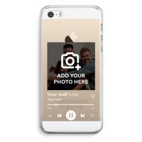 Music Player: iPhone 5 / 5S / SE Transparant Hoesje Music Player: iPhone 5 / 5S / SE Transparant Hoesje