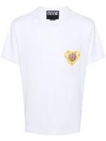 Versace Jeans Couture t-shirt en coton à logo imprimé - Blanc - thumbnail