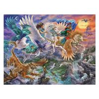 Ravensburger Legpuzzel auf dem pegasus durch die lufte, 2000st.