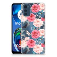 Motorola Moto E32/E32s TPU Case Butterfly Roses - thumbnail