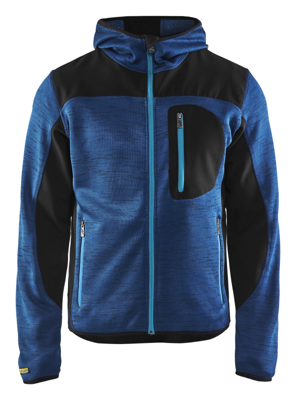 Blåkläder Gebreid vest met softshell 49302117 | Marineblauw/Marineblauw | Maat S - 7330509411544