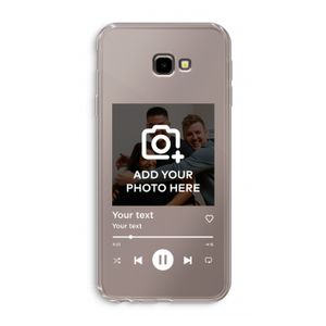 Music Player: Samsung Galaxy J4 Plus Transparant Hoesje