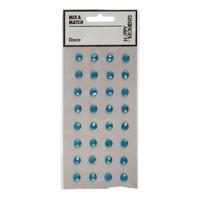 Creativ Company Strasstenen blauw, 32st.