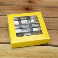 Bonbon doosjes - Chocolade doosje - Geel 122 basic - 24 stuks