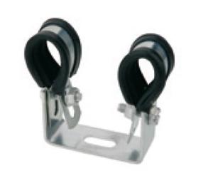 Kirchhoff Dubbele buisklem, 22 mm, geluiddicht - 973297217