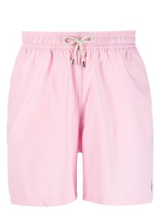 Polo Ralph Lauren short à lien de resserrage - Rose