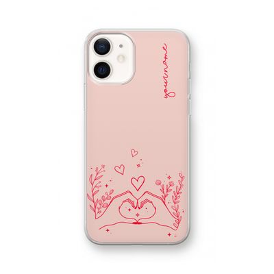 Love is in the air: iPhone 12 Transparant Hoesje