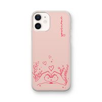 Love is in the air: iPhone 12 Transparant Hoesje