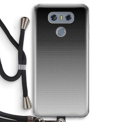 Musketon Halftone: LG G6 Transparant Hoesje met koord