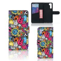 OPPO A91 | Reno3 | Wallet Case | met Pasjes | Punk Rock