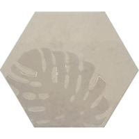 Beton Cire Bercy Bianco hexagon decor 20x24 | Geschikt als zowel vloertegel als wandtegel