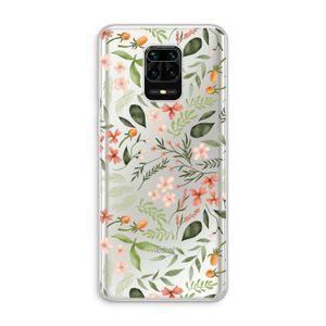 Sweet little flowers: Xiaomi Redmi Note 10 Lite Transparant Hoesje