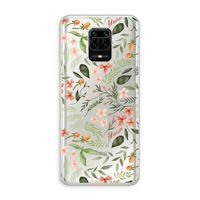 Sweet little flowers: Xiaomi Redmi Note 10 Lite Transparant Hoesje