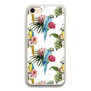 Kleurrijke papegaaien: iPhone 7 Transparant Hoesje