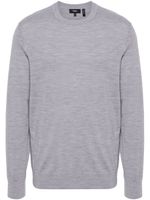 Theory pull fin en laine - Gris