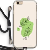 Beleaf in you: iPhone 6 / 6S Transparant Hoesje met koord