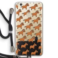 Pony: Huawei Ascend P8 Lite (2017) Transparant Hoesje met koord