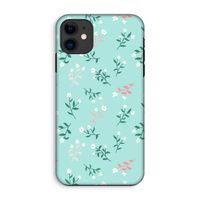 Small white flowers: iPhone 11 Tough Case