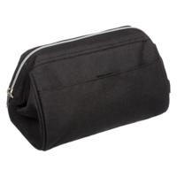 5Five Toilettas/make-up - etui/opberg tasje - zwart - 15 x 28 x 16 cm - Reis/vakantie