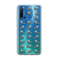 Zwarte poes: Huawei P20 Lite (2019) Transparant Hoesje Zwarte poes: Huawei P20 Lite (2019) Transparant Hoesje