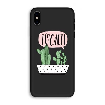 I love cacti: iPhone XS Biologisch afbreekbaar hoesje