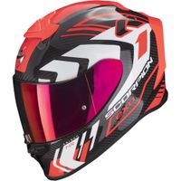 SCORPION EXO-R1 Evo Carbon Air Supra, Integraalhelm, Zwart-Rood