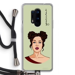 Pop-Art Creator: OnePlus 8 Pro Transparant Hoesje met koord