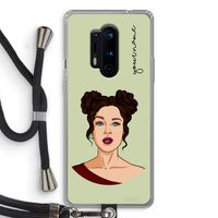 Pop-Art Creator: OnePlus 8 Pro Transparant Hoesje met koord
