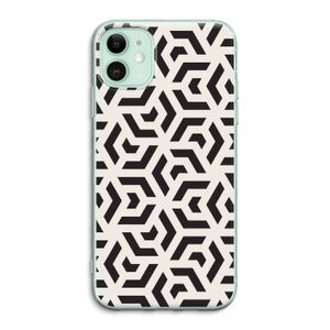 Crazy pattern: iPhone 11 Transparant Hoesje