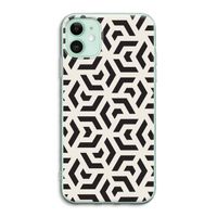 Crazy pattern: iPhone 11 Transparant Hoesje