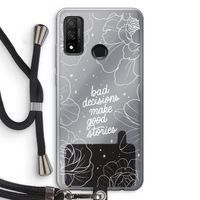 Good stories: Huawei P Smart (2020) Transparant Hoesje met koord