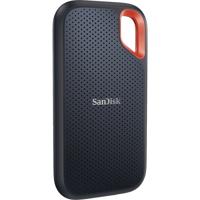 SanDisk extreme portable v2, 2 tb externe ssd (zwart/oranje, sdssde61-2t00-g25, usb-c)