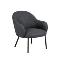 Rebellenclub Lavina Fauteuil - Donker Grijs