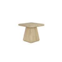 Tower Living Vierkante Bijzettafel 'Asti' Mangohout, 60 x 60cm, kleur Naturel