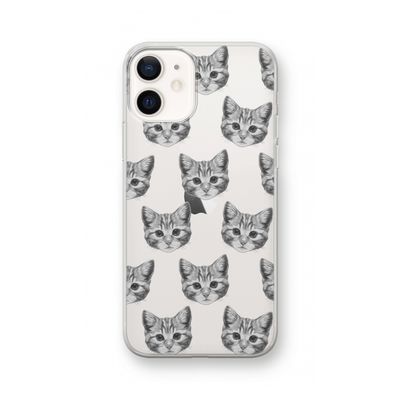 Kitten: iPhone 12 Transparant Hoesje