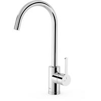 Keukenkraan Tres Cocina Chroom | Opbouw | Mengkraan | 1-hendel | Rond | Chroom