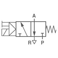 IMI NORGREN Mechanisch bedienbaar pneumatisch ventiel V51B417A-A213J 24 V/DC Materiaal (behuizing) Aluminium Afdichtmateriaal NBR 1 stuk(s) - thumbnail