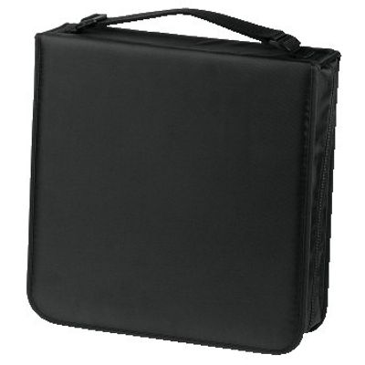 Hama CD Wallet Nylon 208 Zwart