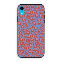 Leopard blue: iPhone XR Biologisch afbreekbaar hoesje