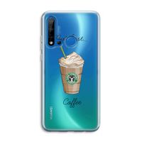 But first coffee: Huawei P20 Lite (2019) Transparant Hoesje