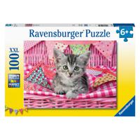 Ravensburger Legpuzzel XXL Lief Katje, 100st. - thumbnail