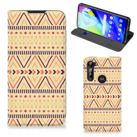 Motorola Moto G8 Power Hoesje met Magneet Aztec Yellow