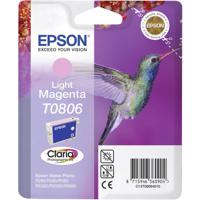 Epson Hummingbird Singlepack Light Magenta T0806 Claria Photographic Ink - thumbnail