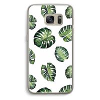 Tropische bladeren: Samsung Galaxy S7 Transparant Hoesje Tropische bladeren: Samsung Galaxy S7 Transparant Hoesje