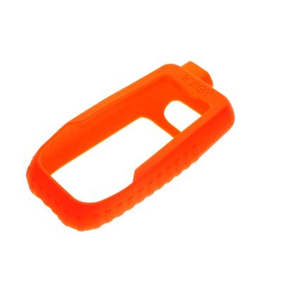 Fiets handheld code tabel schokbestendig silicone kleurrijke beschermende case voor Garmin GPSMAP66st/66s (Orange)