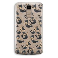 Zeemeermin: LG K10 (2016) Transparant Hoesje