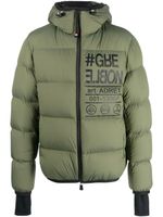 Moncler Grenoble doudoune Adret à capuche - Vert - thumbnail