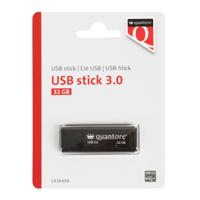 USB stick 3.0 Quantore USB-A 32GB zwart | 400 stuks